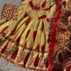 Cotton Anarkali Sanganeri Print ​Suit Set