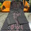 Black Printed Kurti Pant Dupatta Set​