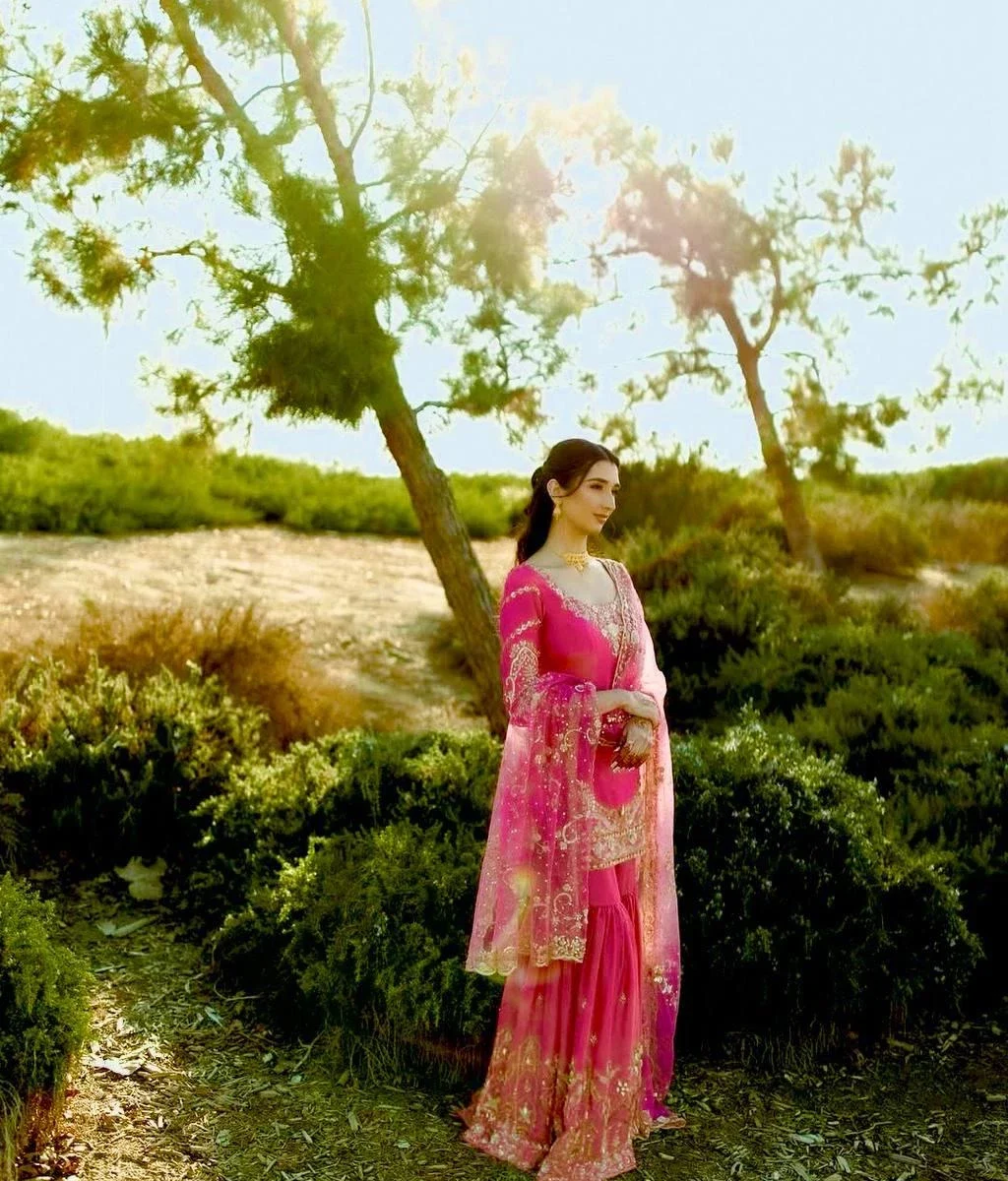 Sharara With Short Kurti Set
