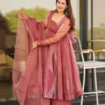 Organza Party Wear Suit Set 1