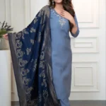 Roman Silk Party Wear Suit Set