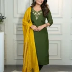 Roman Silk Party Wear Suit Set