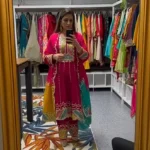 Heavy Party Wear Pink Suit Set