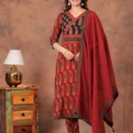 Jaipuri Print Cotton Suit Set ​
