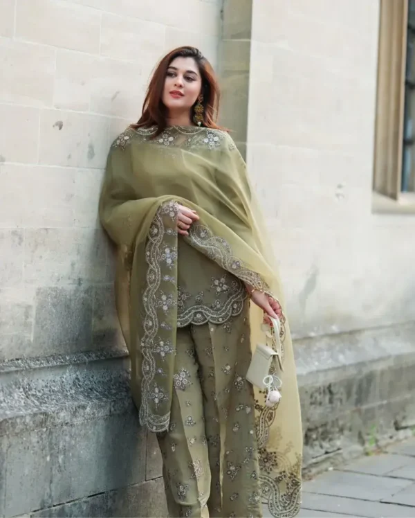 Party Wear Kurti Sharara Dupatta Set​