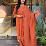 Printed Pure Cotton Salwar Suit Set​