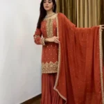 Simmer Silk Party Wear Suit Set
