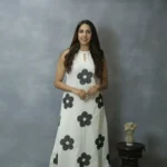 Sleeveless Kurti White With Pant Set​