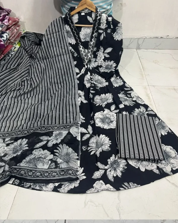 Floral Cotton Printed Suit Set