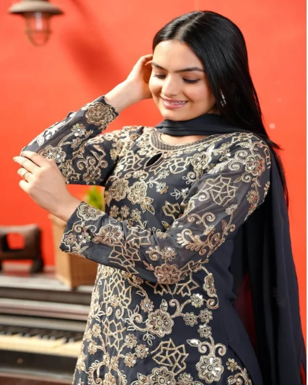 Sharara Suit Set For Party Wear​