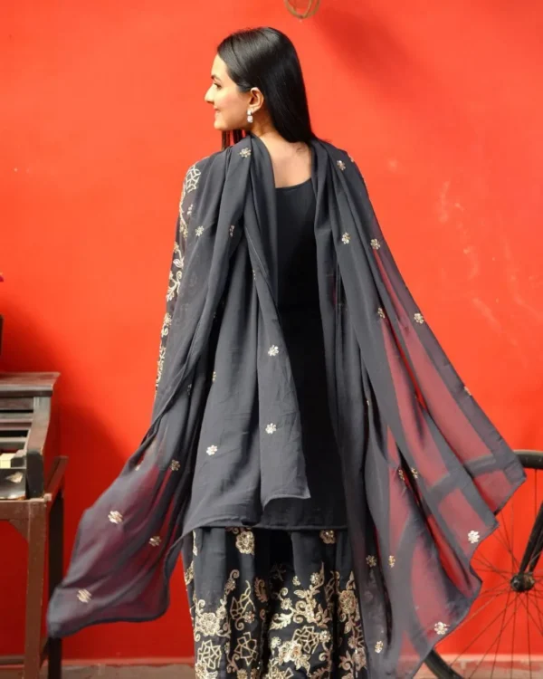 Sharara Suit Set For Party Wear​