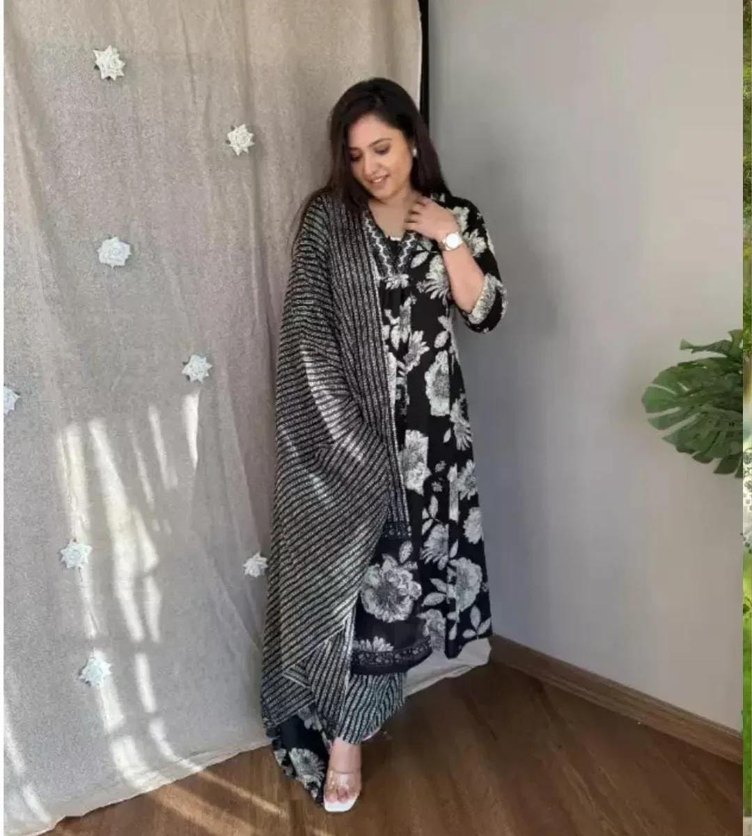 Floral Cotton Printed Suit Set