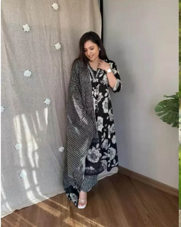 Floral Cotton Printed Suit Set