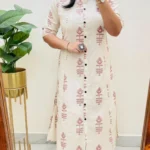 White Professional Office Wear Kurti Set