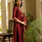 Cotton Kurti Pant Dupatta Party Wear Set