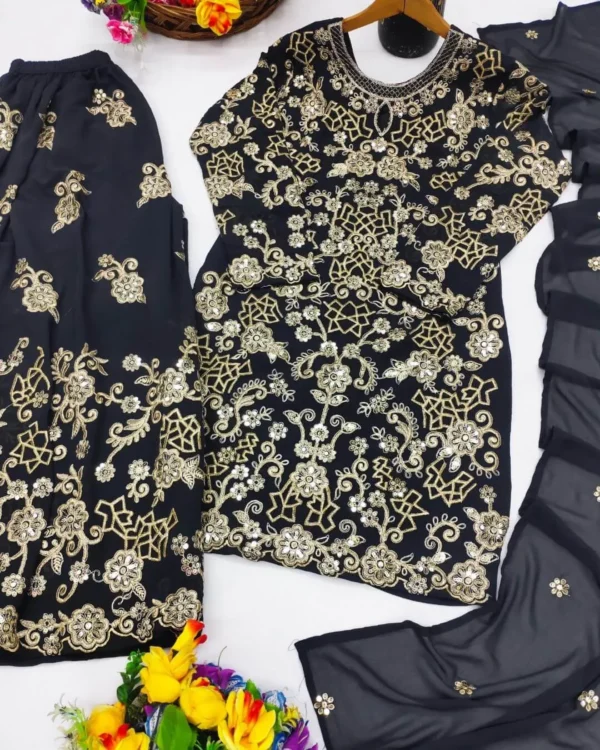Sharara Suit Set For Party Wear​