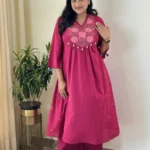 Cotton Office Wear Kurti Pant Set