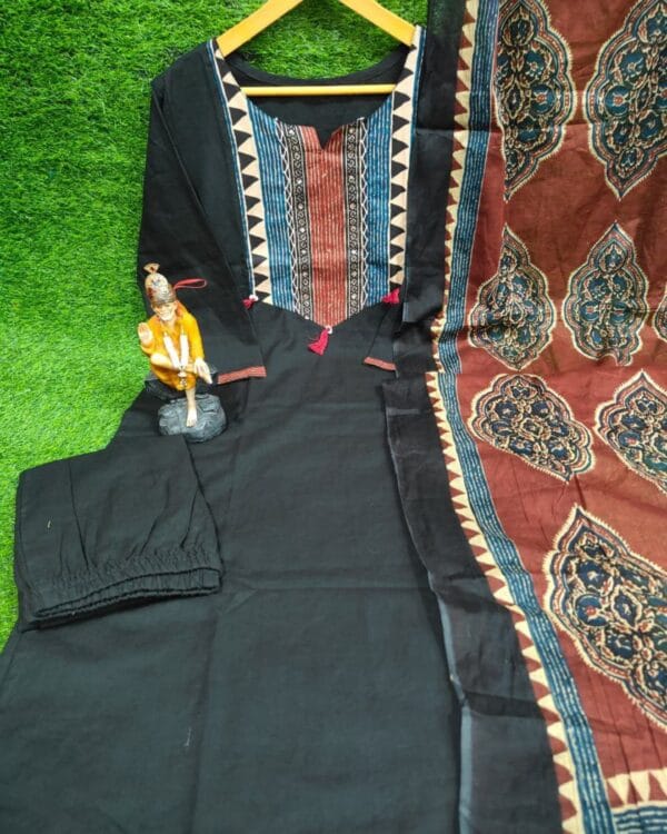 Floral Cotton Printed Suit Set 1