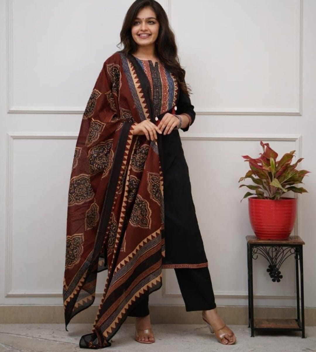 Floral Cotton Printed Suit Set