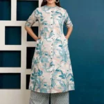 Formal Office Wear Kurti Pant Set