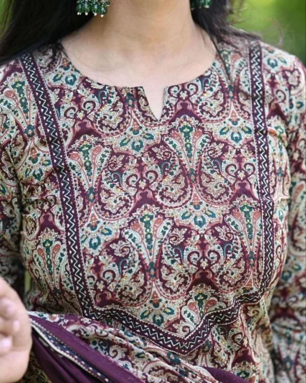 Cotton Sanganeri Print Suit Set