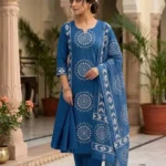 Mal Cotton Suit With Mal Cotton Dupatta