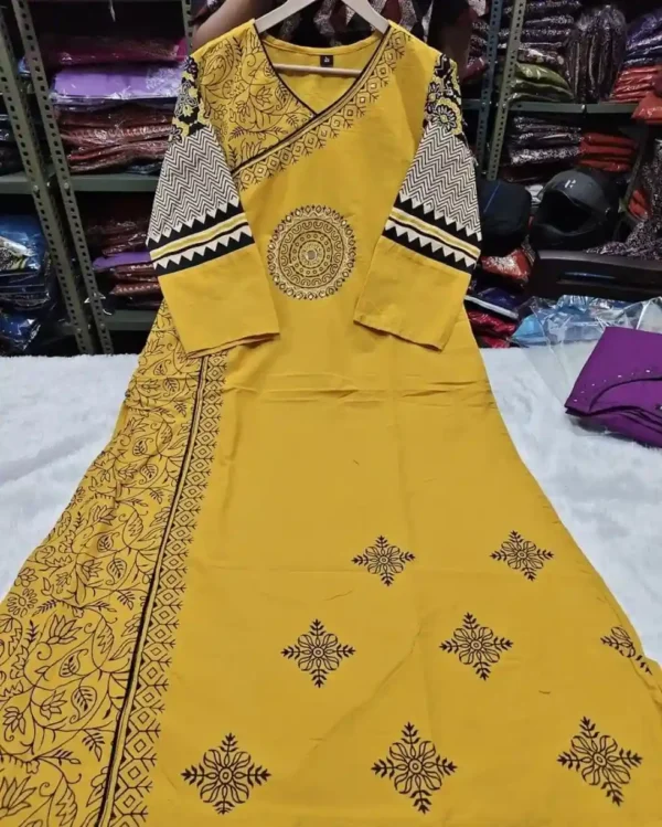 Cotton Angrakha Suit Set