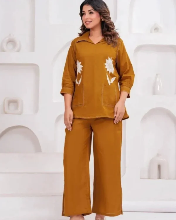 Cotton Office Wear Formal Kurti Pant Set​
