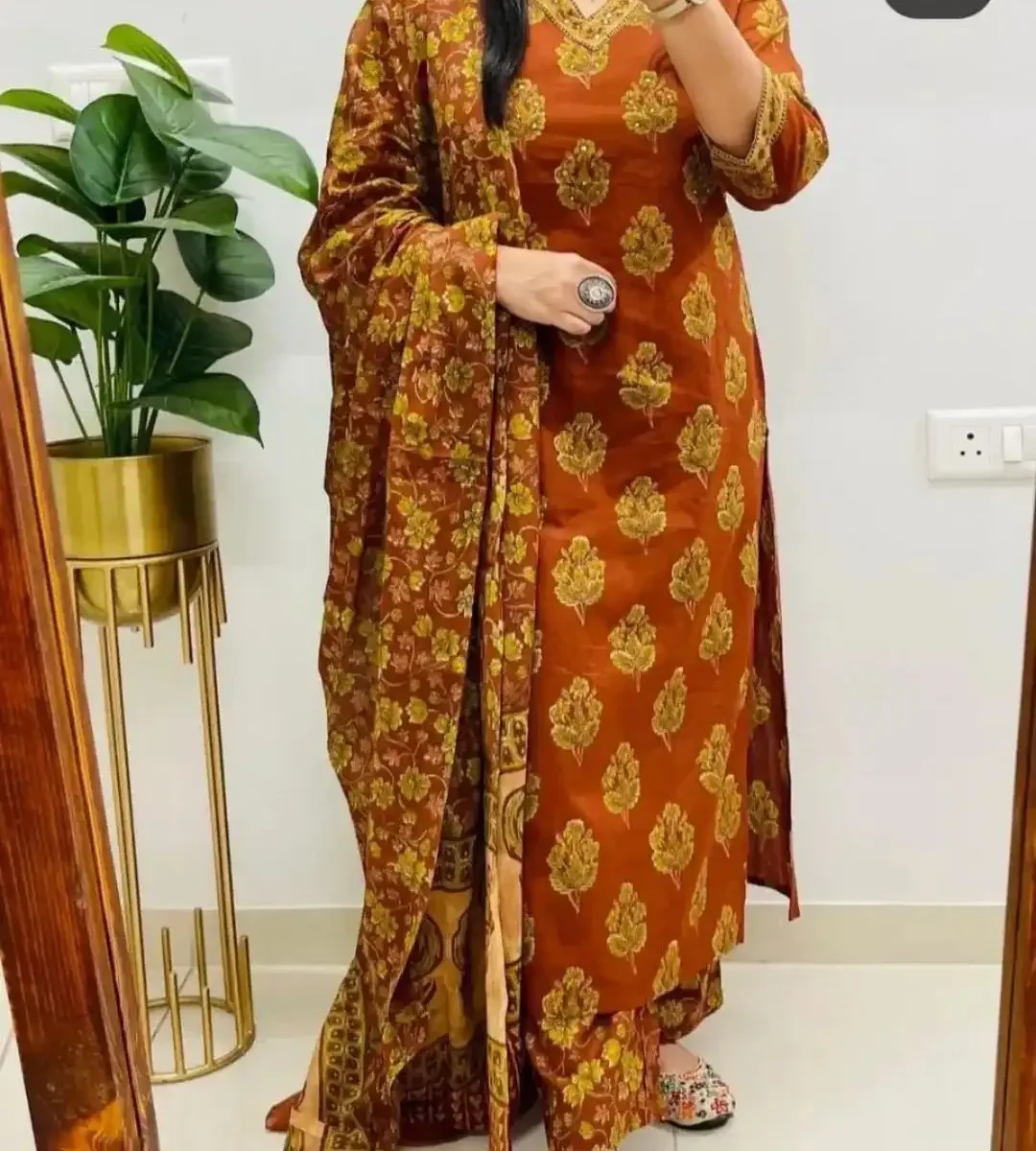 Cotton Printed Suit Set