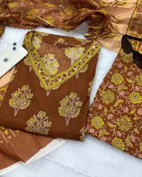 Cotton Printed Suit Set