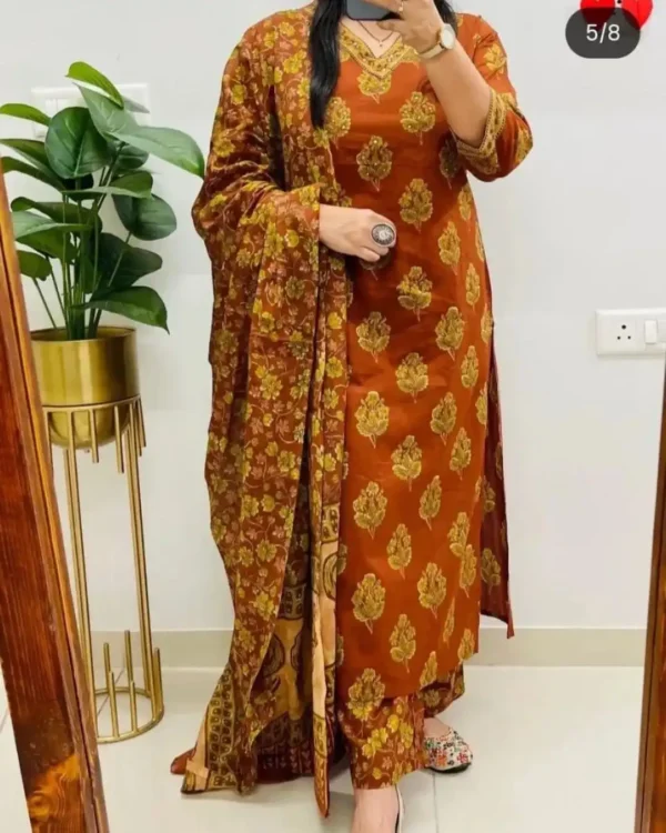 Cotton Printed Suit Set