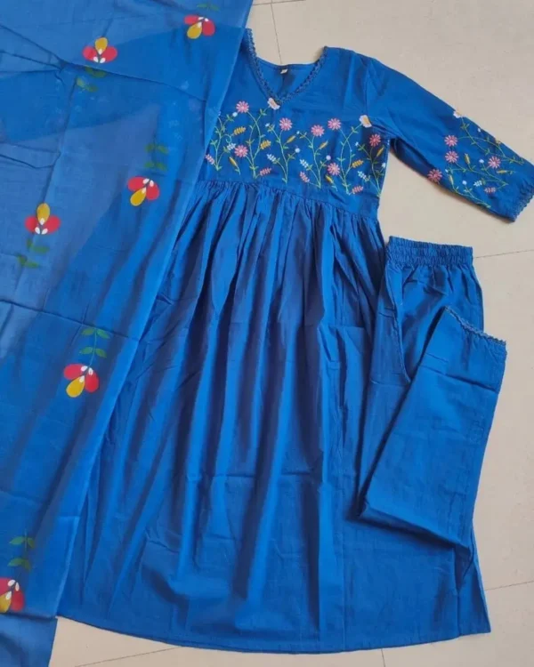 Cotton Printed Suit Set For Summer