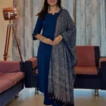 Cotton Suit Set with Hand Thread Work