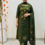 Floral Printed Summer Cotton Suit Set