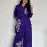 Formal Office Wear Kurti Pant Set