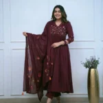 Jaipuri Cotton Anarkali Suit Set