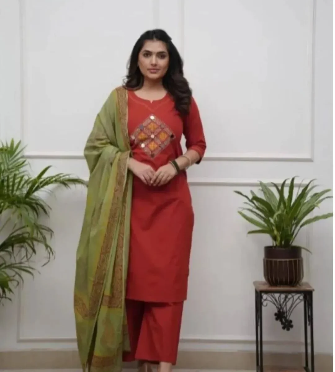Jaipuri Print Cotton Suit Set