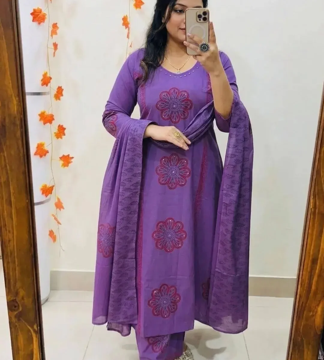 Light Lavender Suit Set