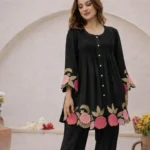 Office Wear Black Co-Ord Set (3)