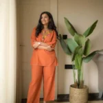Printed Cotton Office Wear Kurti Set