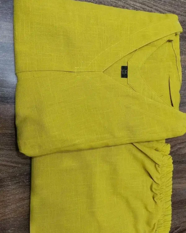 Sleeveless Kurti With Palazzo