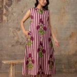 Sleeveless Printed Kurti With Palazzo Set