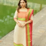 South Cotton Kurti Pant With Dupatta